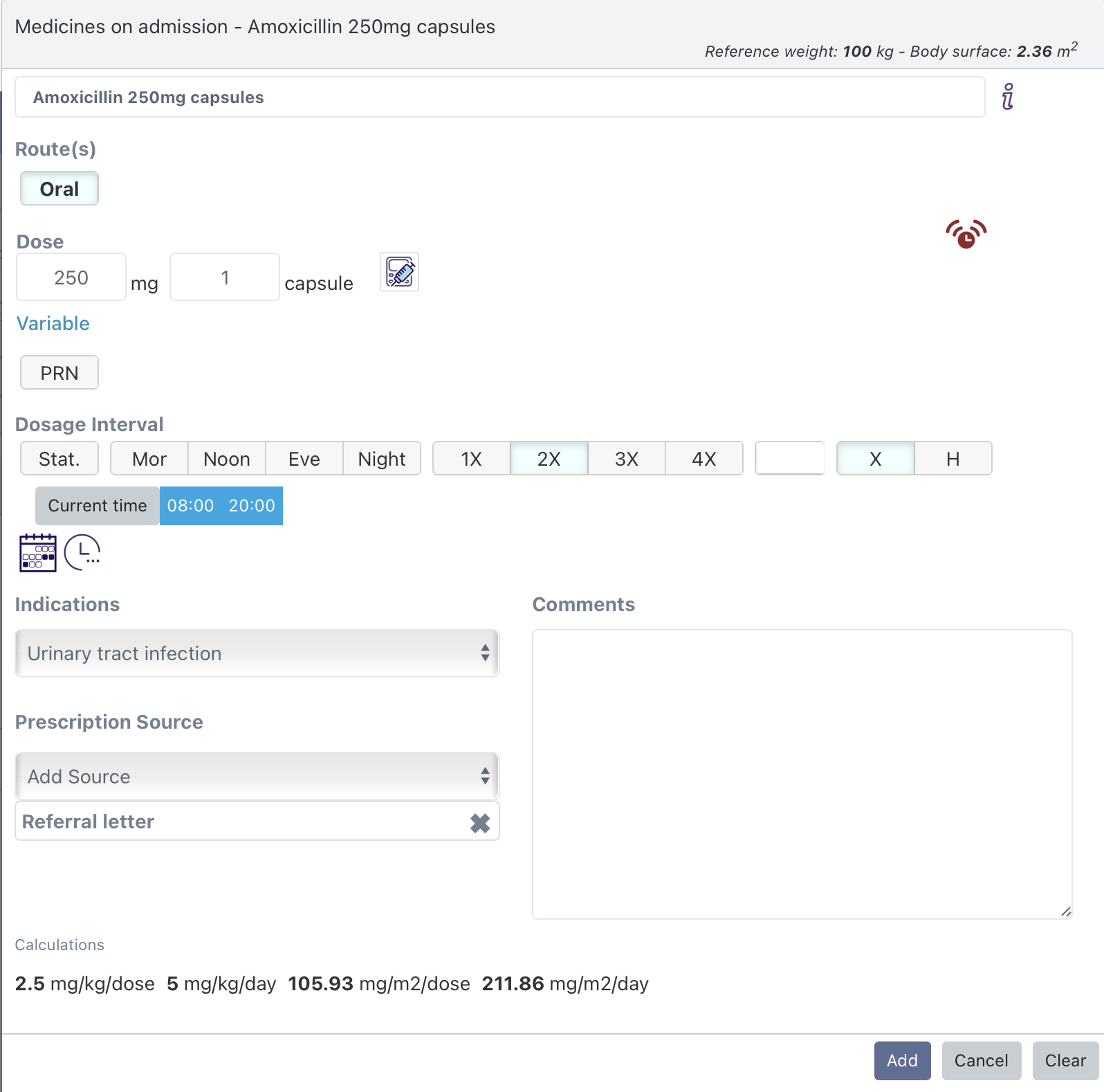 Posology view completed.png